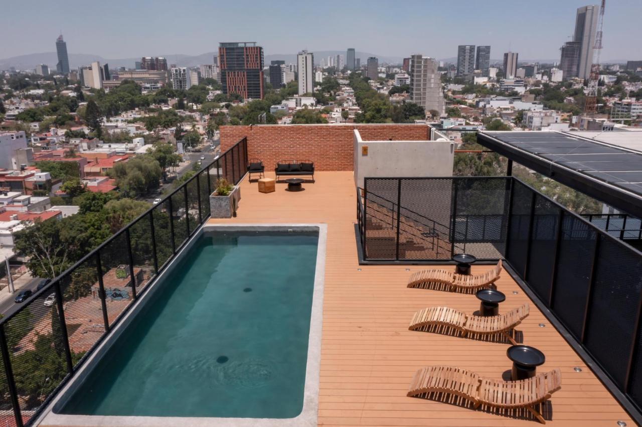 과달라하라 Tribeca Flat Witgdl 아파트 호텔 외부 사진